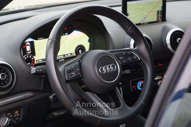 Audi A3 1.5 TFSI S-LINE COCKPIT NAVI XENON 1ER MAIN CARNET - <small></small> 20.990 € <small>TTC</small> - #9