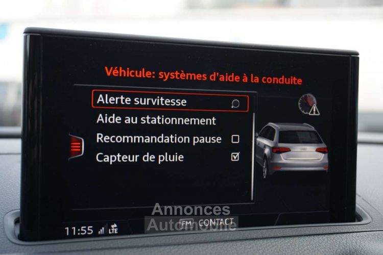 Audi A3 1.5 TFSI S-LINE COCKPIT NAVI XENON 1ER MAIN CARNET - <small></small> 20.990 € <small>TTC</small> - #24