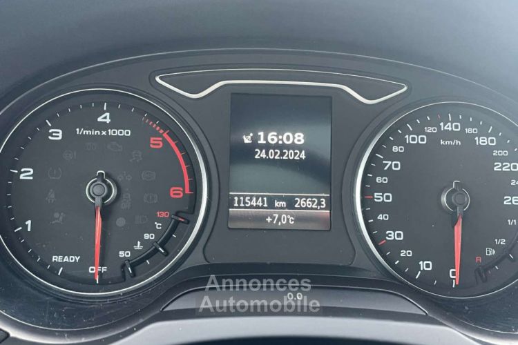 Audi A3 1.6 TDi S tronic Toit panoramique -Capt. Av. Ar. - <small></small> 16.990 € <small>TTC</small> - #14