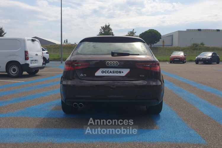 Audi A3 2.0Tdi - 150 - BV S-Tronic  7 COULEUR RARE SHIRAZROT METALLIC !! - <small></small> 14.890 € <small>TTC</small> - #6