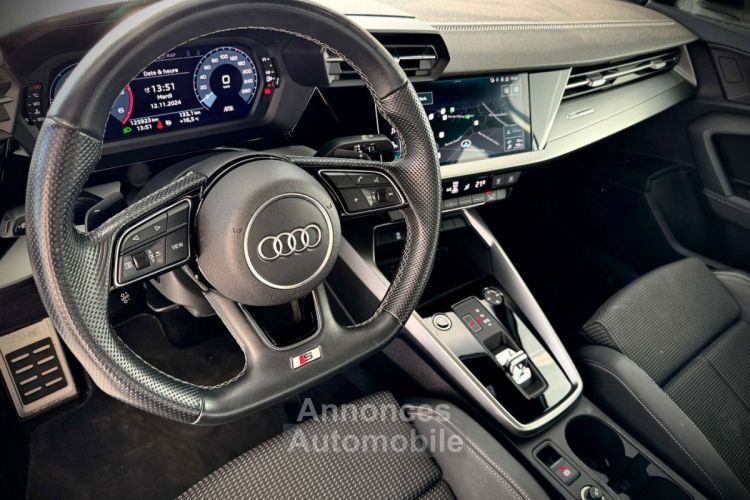 Audi A3 2.0TDI S line S-tronic 1ERPRO COCKPIT CARPLAY TVA - <small></small> 24.490 € <small>TTC</small> - #12