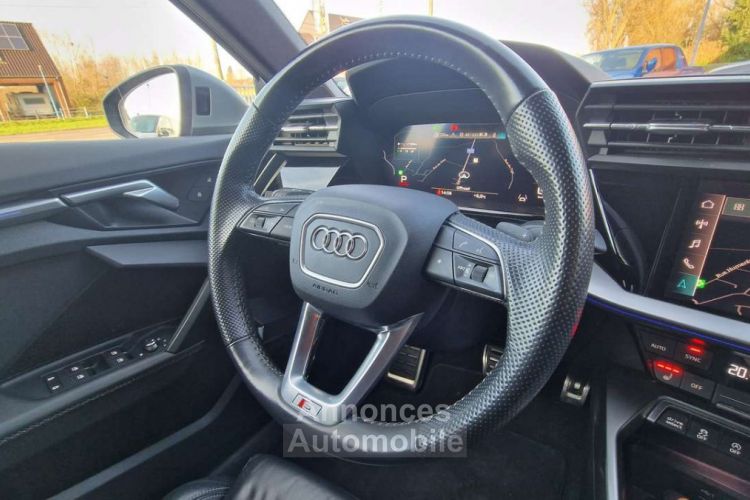 Audi A3 35 TDi S-LINE S-TRONIC COCKPIT DYNAMIC CARNET FULL - <small></small> 29.990 € <small>TTC</small> - #18