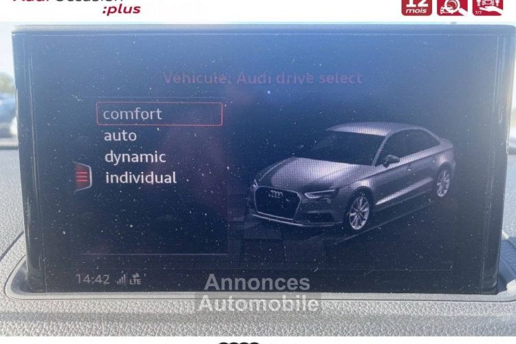 Audi A3 Berline 1.0 TFSI 115 S tronic 7 Design Luxe - <small></small> 20.990 € <small>TTC</small> - #21