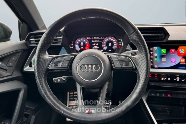 Audi A3 berline 1.5 35 tfsi hybrid 150 mhev s-line s-tronic bva ** GARANTIE CONSTUCTEUR 2026 / SUIVI AUDI** - <small></small> 33.490 € <small>TTC</small> - #12