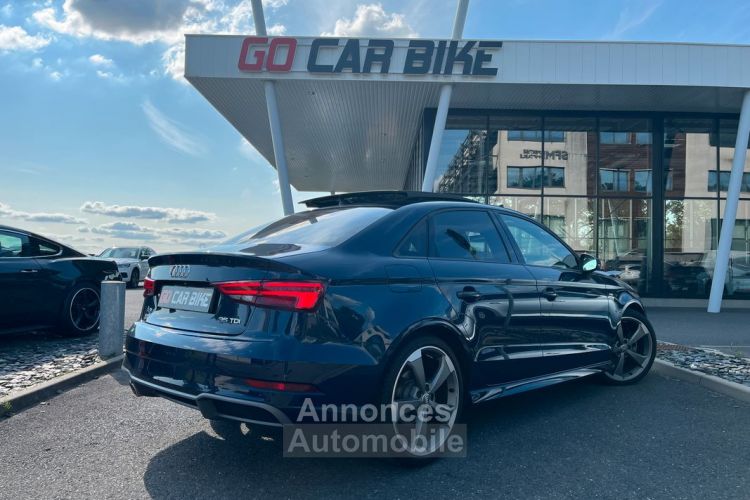 Audi A3 Berline 150ch S line Toit Ouvrant Caméra Virtual Cockpit Volant Méplat LED 18P Garantie 6 ans 405-mois - <small></small> 26.981 € <small>TTC</small> - #3