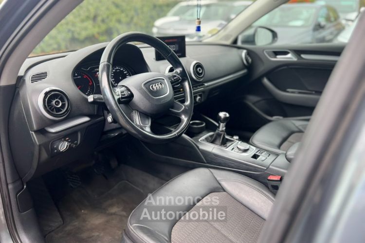 Audi A3 Berline 1.6 TDI 110 Ambiente - SUIVI D'ENTRETIEN - EMBR OK - DISTRI OK - <small></small> 10.990 € <small>TTC</small> - #11