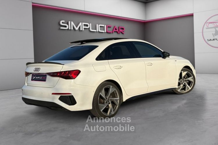 Audi A3 Berline 35 TDI 150 S tronic 7 S Line SUIVI AUDI-TOIT OUVRANT-CARPLAY-CAMERA-MATRIX LED-GARANTIE 12 MOIS - <small></small> 30.480 € <small>TTC</small> - #8