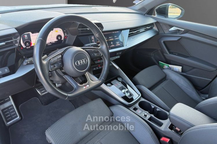 Audi A3 Berline 35 TDI 150 S tronic 7 S Line SUIVI AUDI-TOIT OUVRANT-CARPLAY-CAMERA-MATRIX LED-GARANTIE 12 MOIS - <small></small> 30.480 € <small>TTC</small> - #10