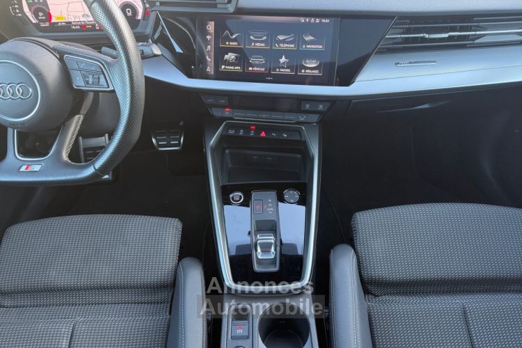 Audi A3 Berline 35 TDI 150 S tronic 7 S Line SUIVI AUDI-TOIT OUVRANT-CARPLAY-CAMERA-MATRIX LED-GARANTIE 12 MOIS - <small></small> 30.480 € <small>TTC</small> - #13