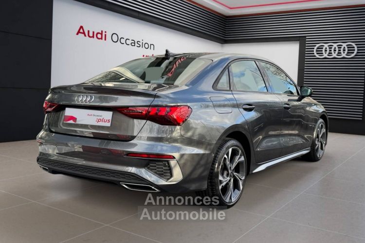 Audi A3 Berline 35 TFSI Mild Hybrid 150 S tronic 7 S Line - <small></small> 35.980 € <small>TTC</small> - #5