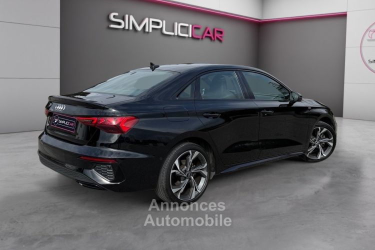 Audi A3 BERLINE 35 TFSI MILD HYBRIDE S-LINE GARANTIE 12 MOIS* FULL LEDS* PACK SPORT BLACK* CAMERA DE RECUL* - <small></small> 26.990 € <small>TTC</small> - #3