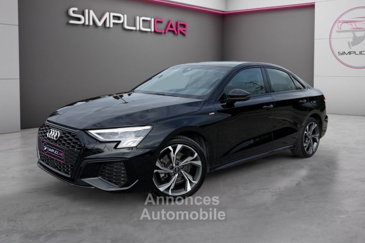 Audi A3 BERLINE 35 TFSI MILD HYBRIDE S-LINE GARANTIE 12 MOIS* FULL LEDS* PACK SPORT BLACK* CAMERA DE RECUL* - <small></small> 26.990 € <small>TTC</small> - #6