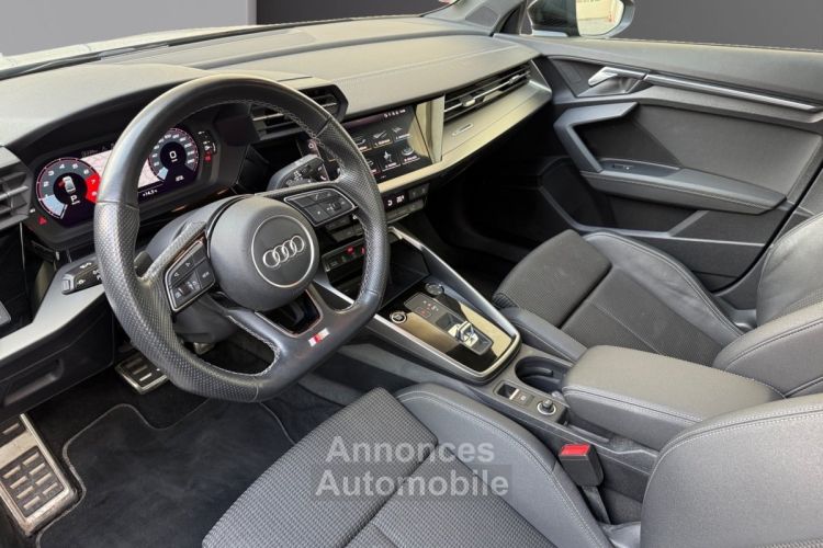 Audi A3 BERLINE 35 TFSI MILD HYBRIDE S-LINE GARANTIE 12 MOIS* FULL LEDS* PACK SPORT BLACK* CAMERA DE RECUL* - <small></small> 26.990 € <small>TTC</small> - #12