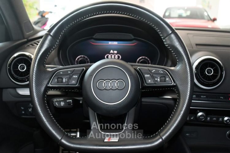 Audi A3 Berline S-Line TFSI 150 S-Tronic GPS Virtual ACC Pré Sense Drive LED JA 18 - <small></small> 26.490 € <small>TTC</small> - #19