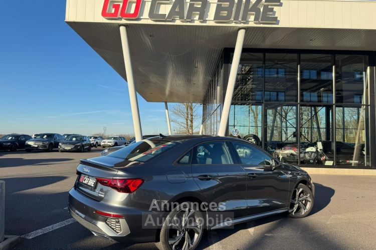 Audi A3 Berline TFSI 150 S LINE S-tronic Garantie 6 ans Virtual Cockpit Apple Carplay Caméra Régulateur Adaptatif 435-mois - <small></small> 29.990 € <small>TTC</small> - #2