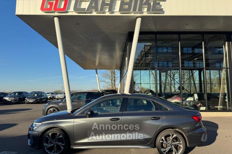 Audi A3 Berline TFSI 150 S LINE S-tronic Garantie 6 ans Virtual Cockpit Apple Carplay Caméra Régulateur Adaptatif 435-mois - <small></small> 29.990 € <small>TTC</small> - #3