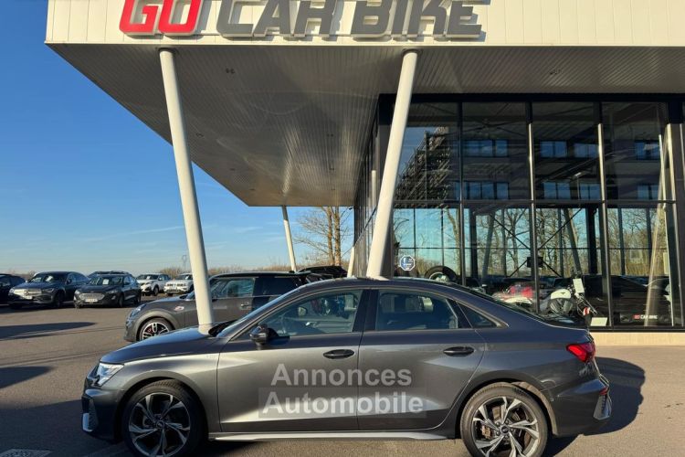 Audi A3 Berline TFSI 150 S LINE S-tronic Garantie 6 ans Virtual Cockpit Apple Carplay Caméra Régulateur Adaptatif 435-mois - <small></small> 29.990 € <small>TTC</small> - #2