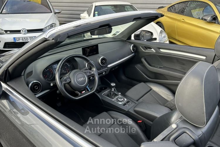 Audi A3 Cabriolet 1.4 TFSI 125 S-Tronic 7 8V S Line - <small></small> 21.490 € <small>TTC</small> - #13