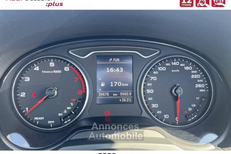 Audi A3 Cabriolet 1.4 TFSI COD 150 S Line - <small></small> 23.900 € <small>TTC</small> - #12