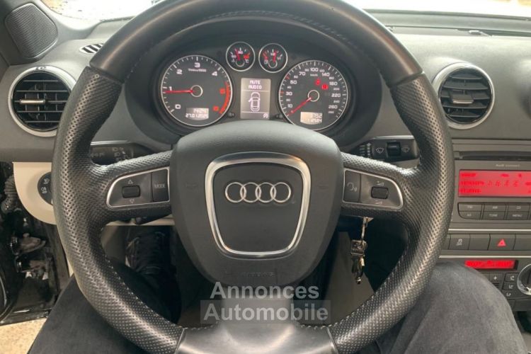 Audi A3 Cabriolet 1.6 TDI 105CH AMBITION STREAM LINE 1ERE MAIN - <small></small> 10.790 € <small>TTC</small> - #16