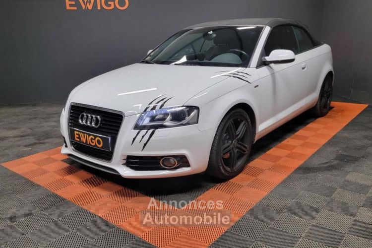 Audi A3 Cabriolet 1.6 TDI 105ch S-LINE (Stickers retirables) - <small></small> 13.190 € <small>TTC</small> - #2