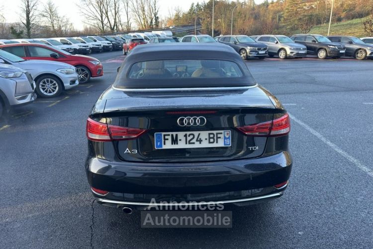 Audi A3 Cabriolet 1.6 TDI - 116 8V Sport Gps + Radar AV/AR - <small></small> 19.990 € <small>TTC</small> - #6