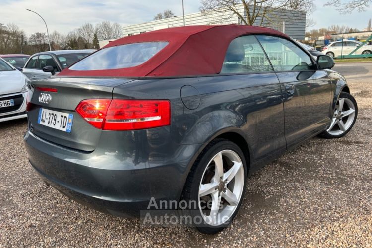 Audi A3 CABRIOLET 1.9 TDI 105 AMBITION LUXE CUIR - <small></small> 8.999 € <small>TTC</small> - #4