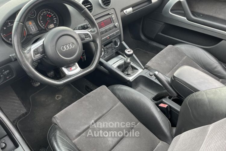 Audi A3 Cabriolet 2.0 TDI - 140 S Line POUR PROFESSIONNEL PAS DE GARANTIE - <small></small> 5.990 € <small>TTC</small> - #7