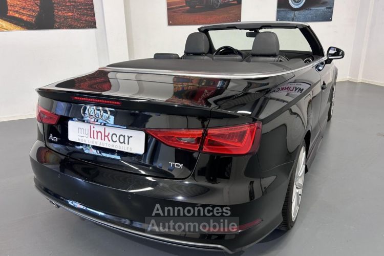 Audi A3 Cabriolet 2.0 TDI 150 S-line S-tronic non imporrtée - <small></small> 20.990 € <small>TTC</small> - #8