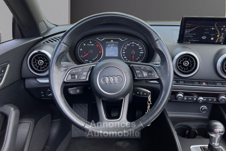 Audi A3 Cabriolet 2.0 TDI 150 S tronic 6 Sport GRIS NANO REVISION COMPLETE + PNEUS, DISQUES ET PLAQ DE FREINS NEUVE GARANTIE - <small></small> 22.990 € <small>TTC</small> - #16