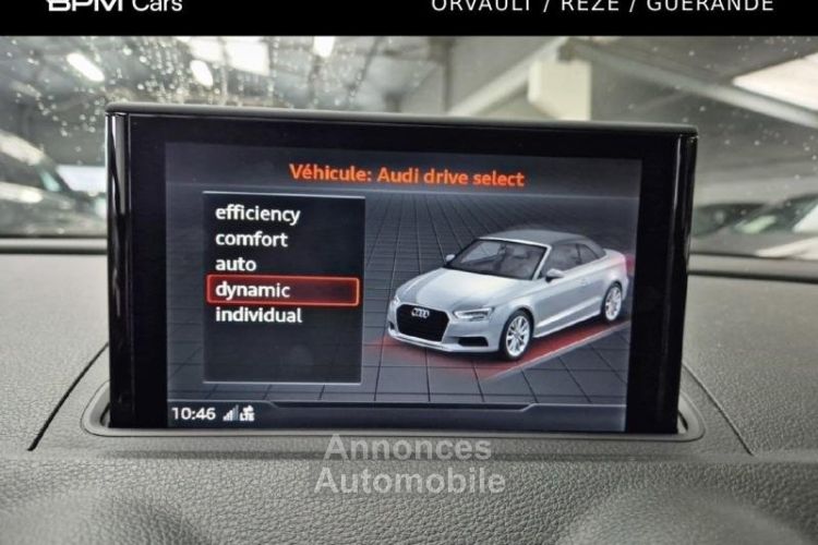 Audi A3 Cabriolet 2.0 TDI 150ch S line S tronic 6 - <small></small> 24.990 € <small>TTC</small> - #18