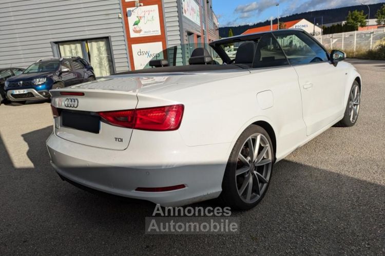 Audi A3 Cabriolet 2.0 TDI 150ch SLINE - <small></small> 22.990 € <small>TTC</small> - #4