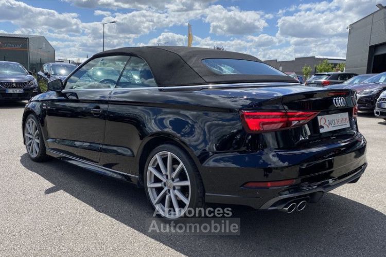 Audi A3 Cabriolet 2.0 TDI 184 CH S-LINE QUATTRO S-TRONIC B&O CAMERA SIEGES CHAUFF CARPLAY - <small></small> 29.990 € <small></small> - #4