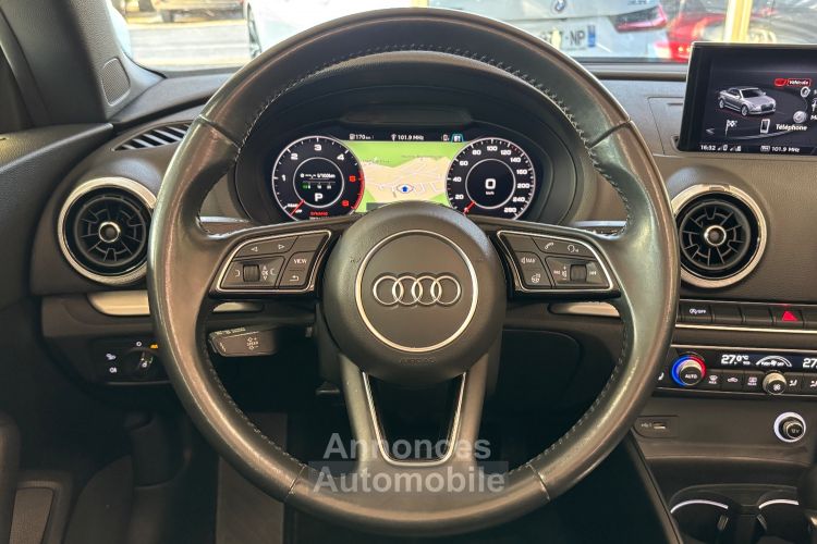 Audi A3 Cabriolet AUDI A3 III (2) CABRIOLET 2.0 TDI 150 DESIGN LUXE S TRONIC 7 - <small></small> 24.000 € <small>TTC</small> - #24