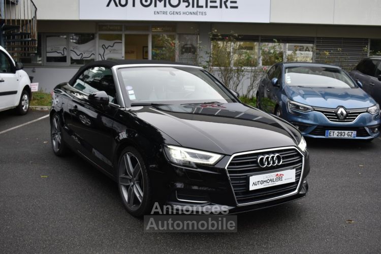 Audi A3 Cabriolet DESIGN LUXE Phase 2 (8V) 2.0 TFSi  S-Tronic7 190 cv ENTRETIEN EXCLUSIF - <small></small> 31.790 € <small>TTC</small> - #1