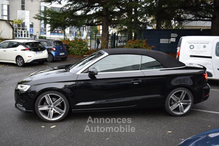 Audi A3 Cabriolet DESIGN LUXE Phase 2 (8V) 2.0 TFSi  S-Tronic7 190 cv ENTRETIEN EXCLUSIF - <small></small> 31.790 € <small>TTC</small> - #4