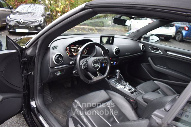 Audi A3 Cabriolet DESIGN LUXE Phase 2 (8V) 2.0 TFSi  S-Tronic7 190 cv ENTRETIEN EXCLUSIF - <small></small> 31.790 € <small>TTC</small> - #9