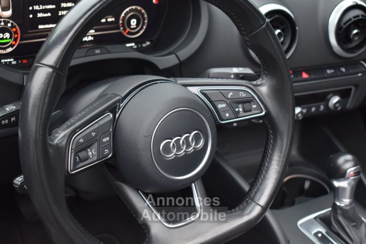 Audi A3 Cabriolet DESIGN LUXE Phase 2 (8V) 2.0 TFSi  S-Tronic7 190 cv ENTRETIEN EXCLUSIF - <small></small> 31.790 € <small>TTC</small> - #11