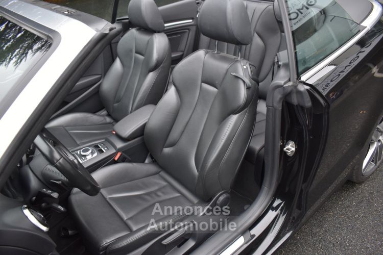 Audi A3 Cabriolet DESIGN LUXE Phase 2 (8V) 2.0 TFSi  S-Tronic7 190 cv ENTRETIEN EXCLUSIF - <small></small> 31.790 € <small>TTC</small> - #15