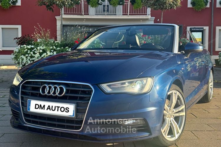 Audi A3 Cabriolet s line 2.0 tdi 184 ch 2015 full options - <small></small> 14.990 € <small>TTC</small> - #1