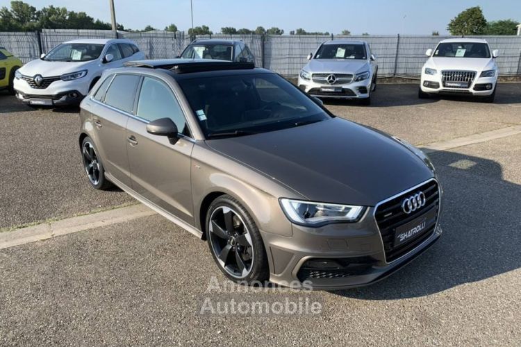 Audi A3 III 1.8 TFSI 180ch S Line Quattro S tronic 6 GPS Toit Ouvrant - <small></small> 19.990 € <small>TTC</small> - #2