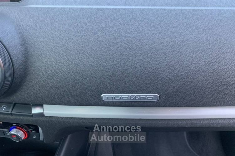 Audi A3 III 1.8 TFSI 180ch S Line Quattro S tronic 6 GPS Toit Ouvrant - <small></small> 19.990 € <small>TTC</small> - #25