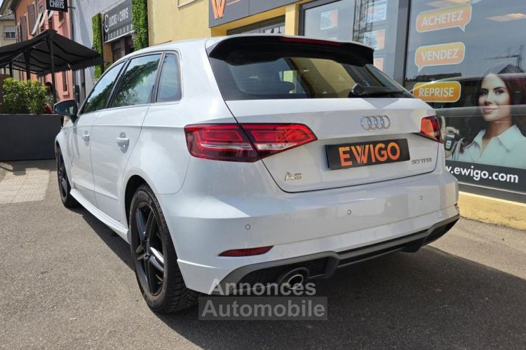 Audi A3 Sportback 1.0 TFSI 116 Ch S-LINE SPORT CARPLAY TOIT OUVRANT Pack Hiver + ETE JANTES AUD... - <small></small> 20.989 € <small>TTC</small> - #4