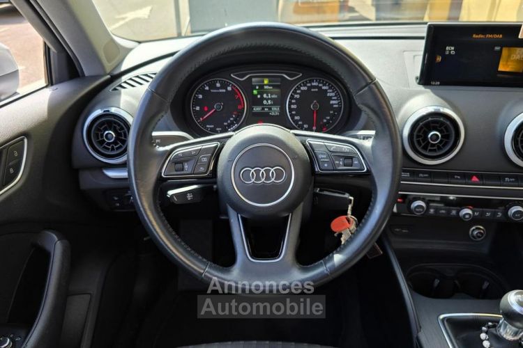 Audi A3 Sportback 1.0 TFSI 116 Ch S-LINE SPORT CARPLAY TOIT OUVRANT Pack Hiver + ETE JANTES AUD... - <small></small> 20.989 € <small>TTC</small> - #12