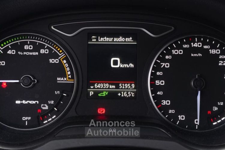 Audi A3 Sportback 1.4 40 E-TRON 204H 150 PHEV HYBRID S-TRONIC BVA - <small></small> 20.790 € <small>TTC</small> - #15