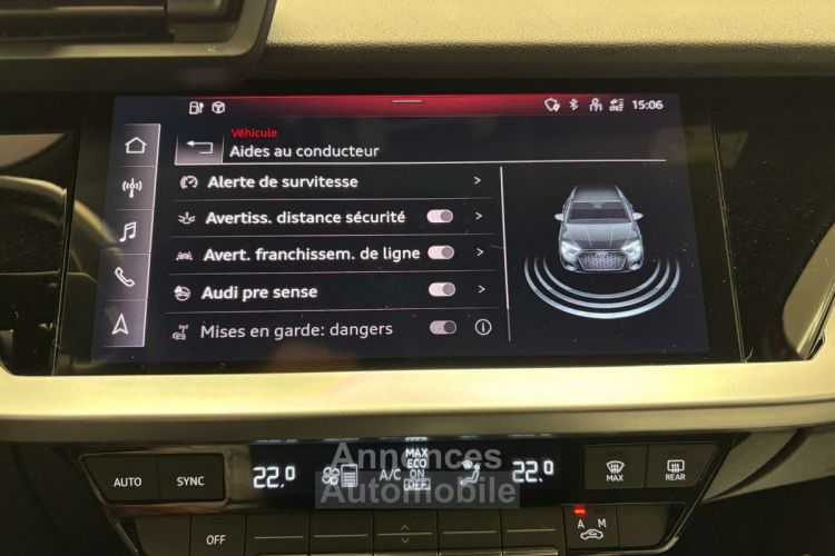 Audi A3 Sportback 1.4 TFSI e PHEV CARPLAY XENON GARANTIE - <small></small> 24.950 € <small>TTC</small> - #10