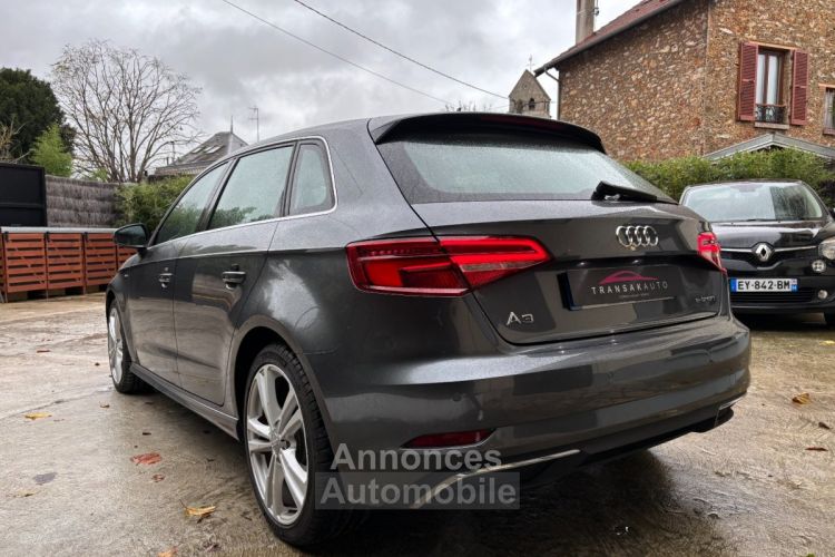 Audi A3 Sportback 1.4 TFSI e-tron 204 S tronic 6 S Line - <small></small> 22.990 € <small>TTC</small> - #7