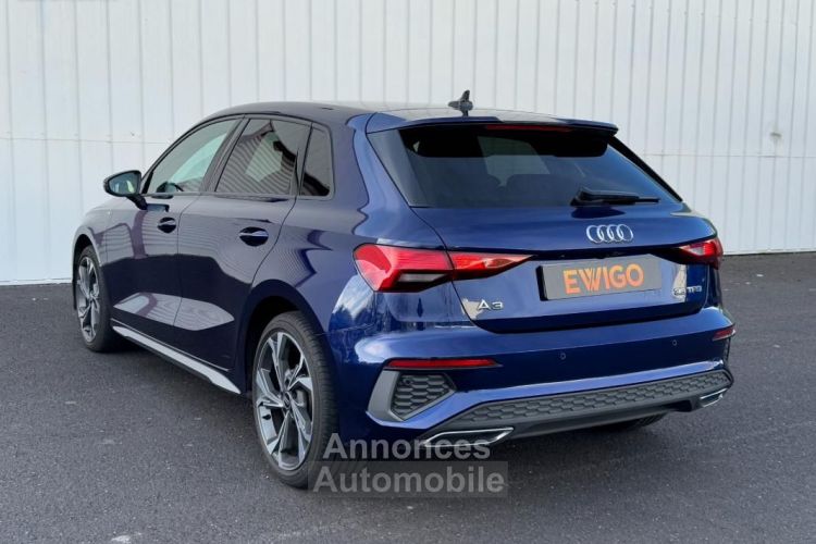 Audi A3 Sportback 1.5 35 TFSI 150CH S-LINE HYBRID MHEV BLEU NAVARRE - <small></small> 31.490 € <small>TTC</small> - #6