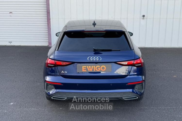 Audi A3 Sportback 1.5 35 TFSI 150CH S-LINE HYBRID MHEV BLEU NAVARRE - <small></small> 31.490 € <small>TTC</small> - #7