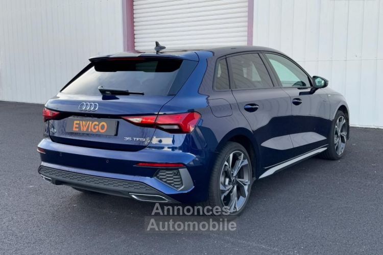 Audi A3 Sportback 1.5 35 TFSI 150CH S-LINE HYBRID MHEV BLEU NAVARRE - <small></small> 31.490 € <small>TTC</small> - #8